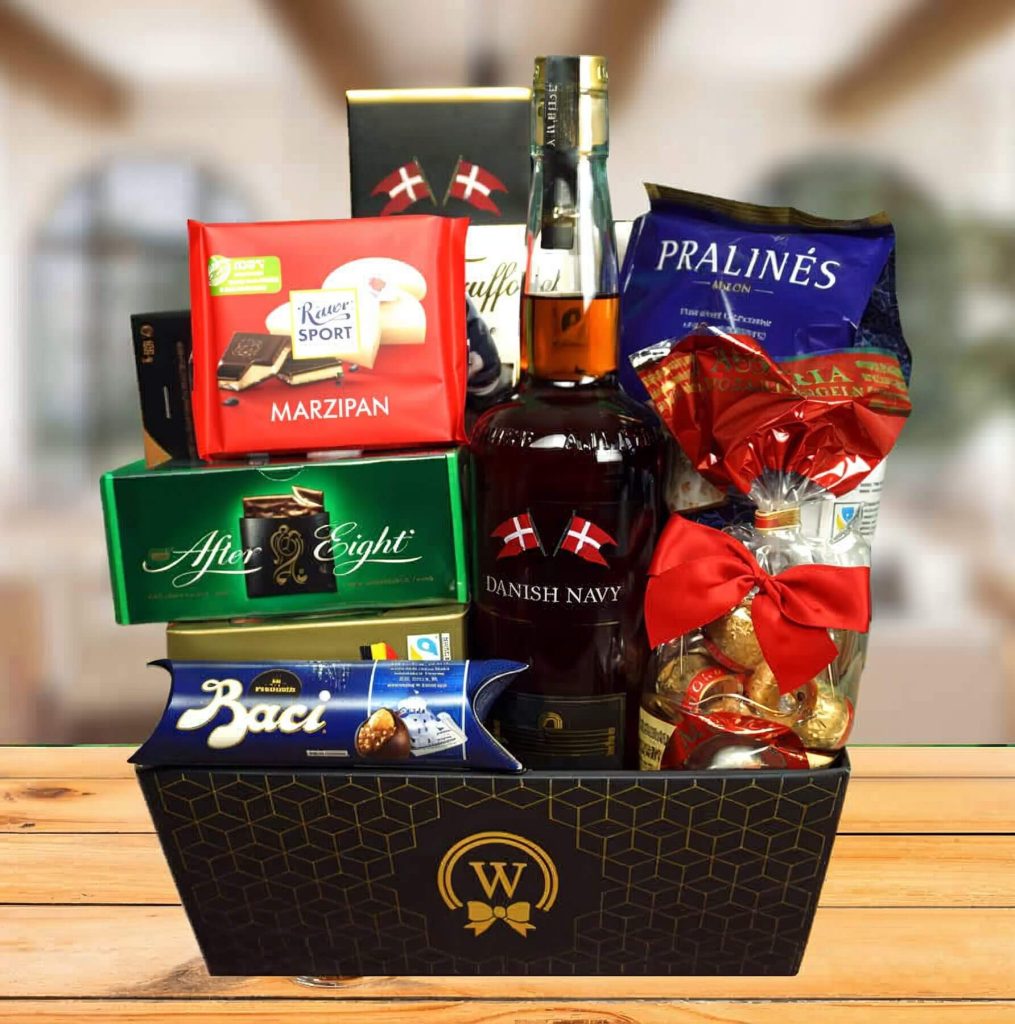 A.H. Riise Royal Danish Navy Rum Gift Collection by Walwater Gifts