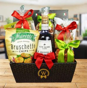 Capri Escape Gin Experience & Snack Assortment by Walwater Gifts