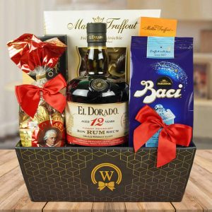 El Dorado 12-Year Reserve Golden Legacy Gift Basket