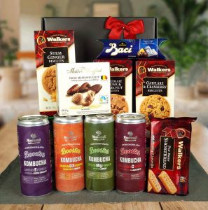 Kombucha Recovery Retreat - Thank You Gift Basket by Walwater Gifts