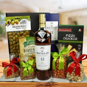 Macallan Double Cask 12-Year Scotch Whisky Gourmet Hamper