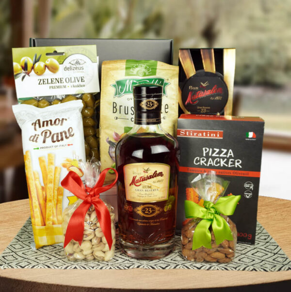 Rum Matusalem Gran Reserva 23-Year Gourmet Selection Basket