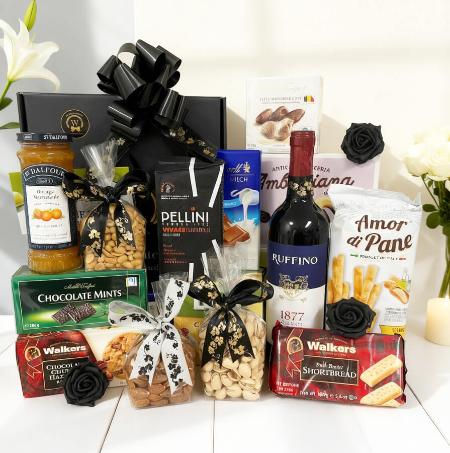 With Heartfelt Sympathy - Condolence Basket